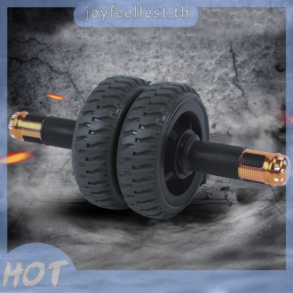 Ab Roller Wheel อุปกรณ์ออกกําลังกาย Ab สําหรับการฝึกความแข็งแรงของหน้าท้องและแกน [joyfeellest.th]