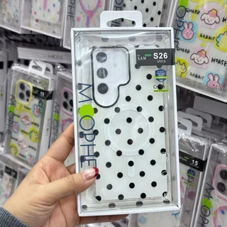 พร้อมส่งจากไทย❤️🇹🇭 [For iPhone & Samsung ลายจุด] เคสสำหรับ ไอโฟน 17 Pro Max และ เคส S24 S25 S26 Ultra CU Case 001