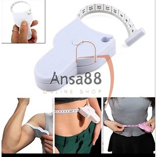 [ANSA88] Meteran badan 150cm meteran gulung serbaguna meteran kain gulung meteran gulung otomatis