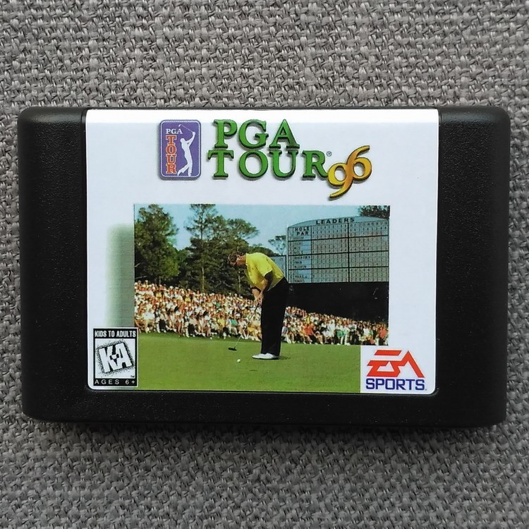 การ์ด Sega MD < PGA Golf Tour 96 > GENESIS PGA Tour 96