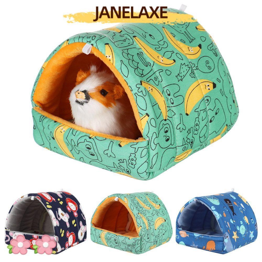 JANELAXE932JN Hamster House Fashion Mini Cage สบายฤดูหนาว Warm Mat