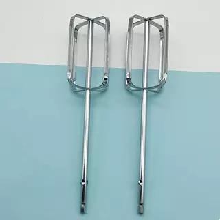 Alittlese ทนทานสแตนเลสผสมมือสิ่งที่แนบมา 2 Beaters ไฟฟ้า Whisk อุปกรณ์เสริมสําหรับครีมไข่ผสมห้องครัว TH