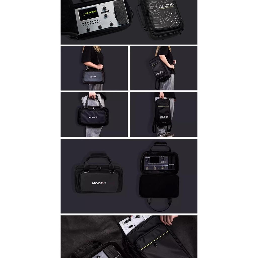 MOOER อุปกรณ์เอฟเฟกต์หูเมจิกกระเป๋าเดิม ge150/200/250/300/1000 แบบพกพา Cross-body แบบพกพา Soft Case