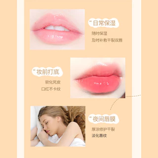 พร้อมส่ง ลิปบาล์มวาสลีน ชุ่มชื้นสูง ป้องกันริมฝีปากแห้งแตก เบสลิปสติก ก่อนนอน