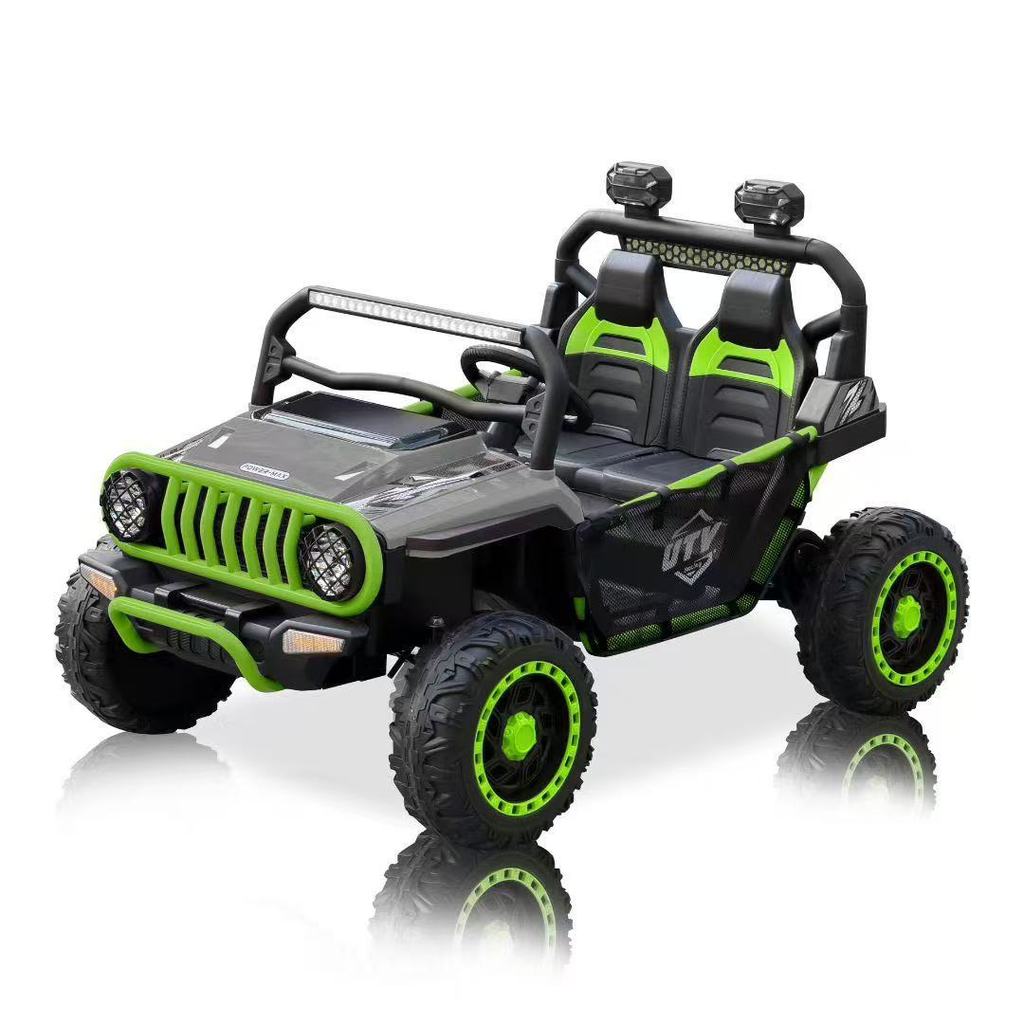 High-End สี่ล้อเด็กคู่ใหญ่ไฟฟ้า UTV ของเล่นเด็กวันเกิดไฟฟ้าขี่รถ Off-Road รถ