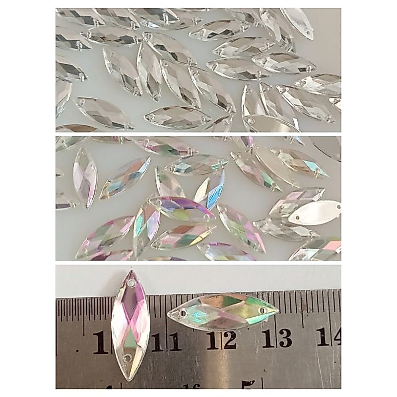 SAMPAN DIAMOND SEQUINS 7 X 21