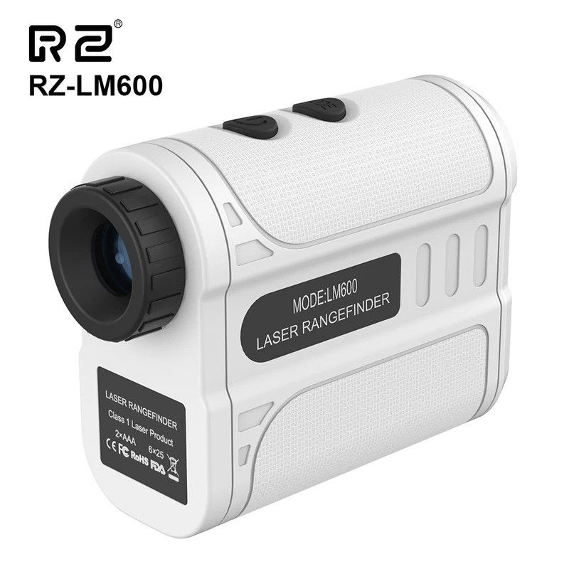 RZ เลเซอร์เรนจ์ไฟการล่าสัตว์กลางแจ้ง 600M 900M Golf Range Finder กล้องโทรทรรศน์ Professional เลเซอร์