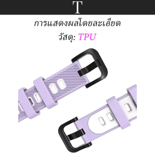 ใช้ได้ก HUAWEI Band 11pro/11 10 9 8 7 6 สไตล์สปอร์ต สาย เข้ากันได้ For HUAWEI Band 11 pro HUAWEI Band 10 HUAWEI Band 9