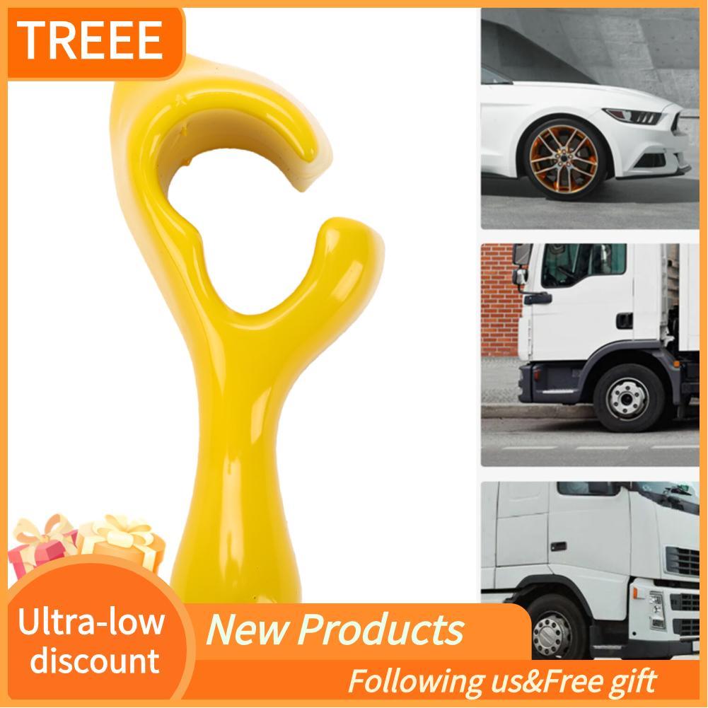 Treee Treee Tbest ยางเคลือบลูกปัด Keeper Anti Scratch วัสดุเหล็กหล่อตัวยึดยางสำหรับเปลี่ยนสีเหลือง Universal Fit รถยนต์ส่วนใหญ่ SUV รถบรรทุกขนาดเล็ก