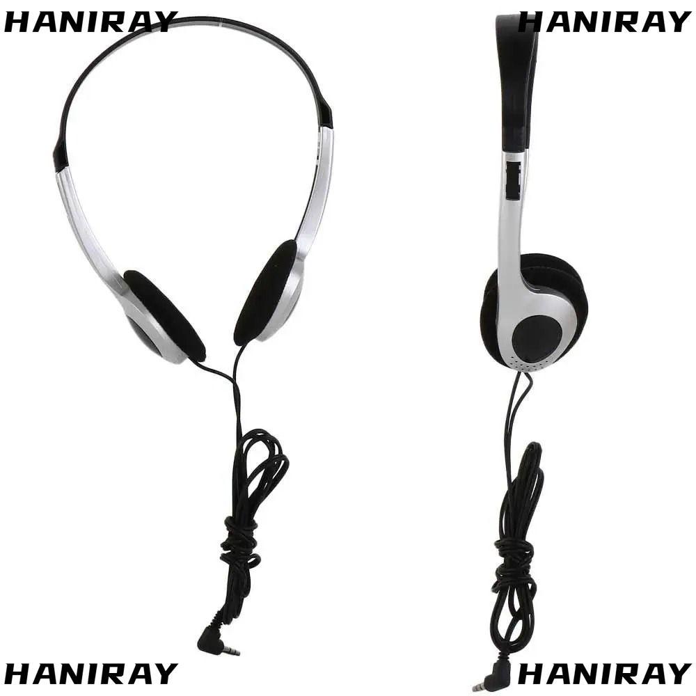 หูฟัง HANIRAY, ชุดหูฟังโลหะ ABS, Y2k Retractable Vintage Universal หูฟังแบบมีสาย Walkman