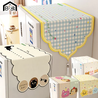 BHQ ผ้าคลุมตู้เย็น ผ้าคลุมเครื่องซักผ้า กันน้ำ กันฝุ่น กันลื่น ซักได้ ใช้ในครัวเรือน