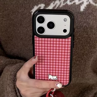 เคสไอโฟน 17 เคสผิวลายสุนัขเวสตี้น่ารัก สำหรับ iPhone 17 Pro Max 16 Plus 11 13 15 Pro 12 14 17 Air เคสกันกระแทก เคสนิ่ม