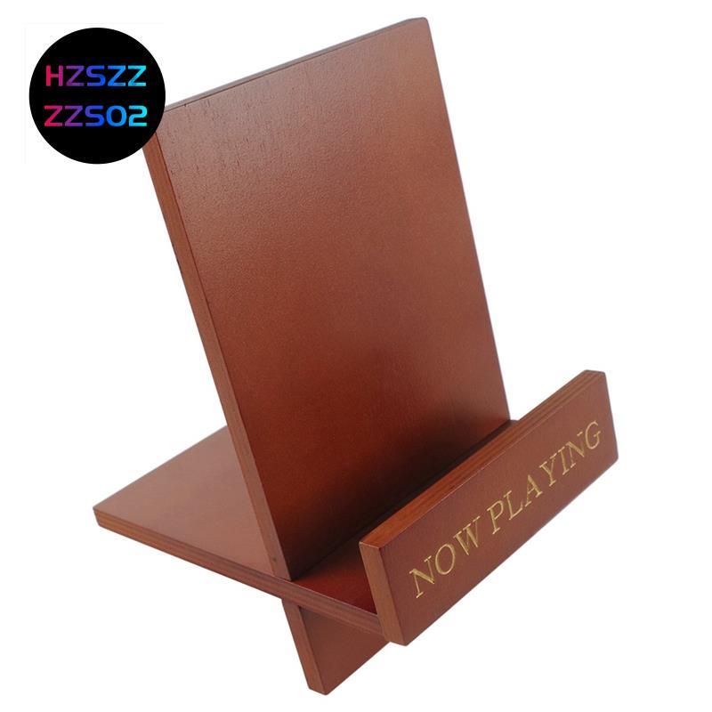 Hzszzs02Vinyl Record Stand LP Record Display Stand Vinyl Disc Storage Rack