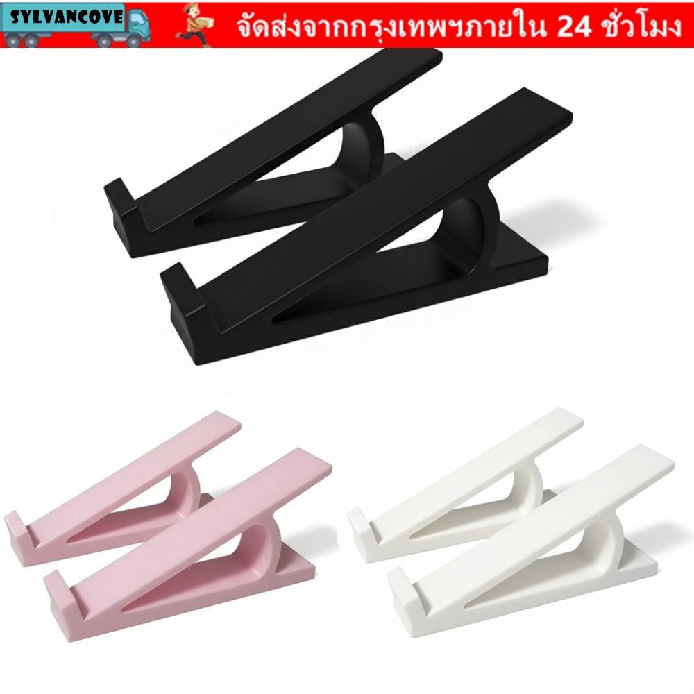 ขาตั้งยกระดับคีย์บอร์ด 1 คู่, อุปกรณ์เสริม ไรเซอร์แป้นพิมพ์คอมพิวเตอร์แบบพกพา, ตัวยึดจอภาพพลาสติกมุมคีย์บอร์ดยก