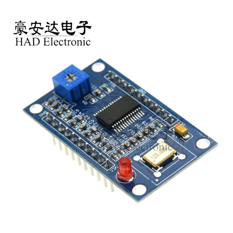 โมดูล IC AD9850 ใหม่ DDS เครื่องกําเนิดสัญญาณบอร์ดพัฒนาโมดูลอิเล็กทรอนิกส์