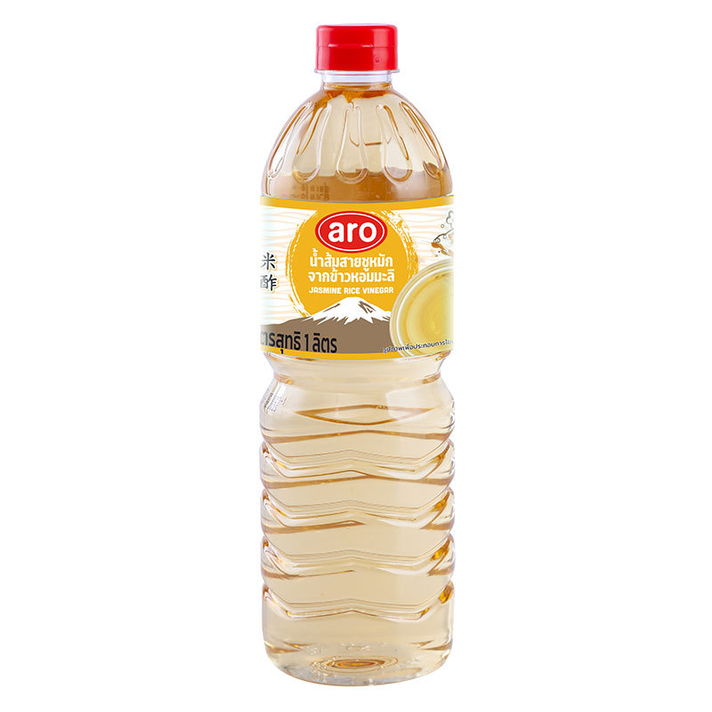เอโร่ น้ำส้มสายชูหมัก4.5% 1 ล. (ARO Jasmine Rice Vinegar 4.5% 1 l)