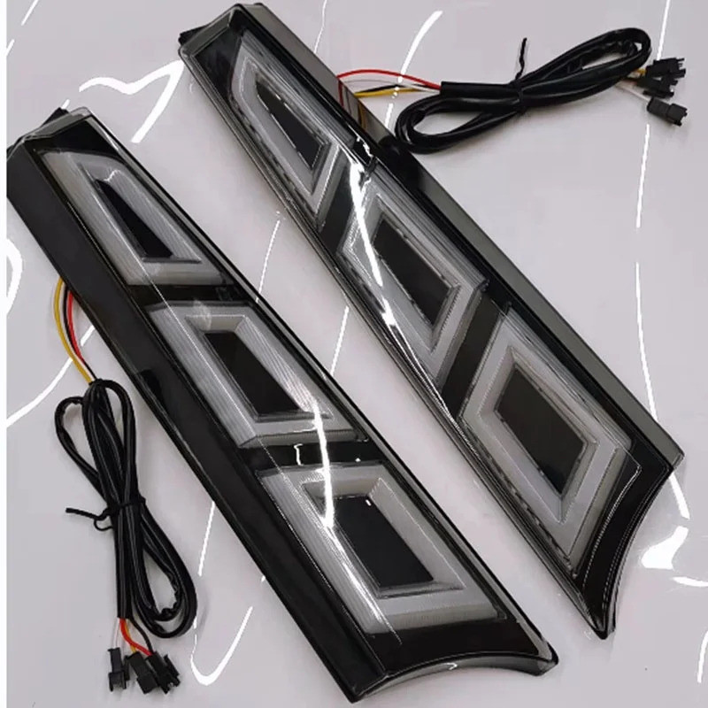 Top pick 3-Function LED คอลัมน์ด้านหลังโคมไฟ Vellfire Alphard 30 24W Auto รถอุปกรณ์เสริม 6000K สี IP