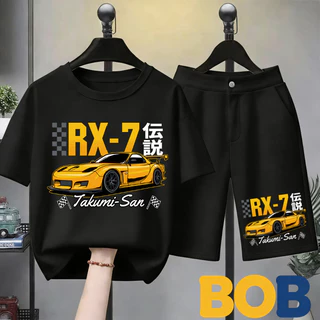 TM [พร้อมส่ง]ชุดเด็กผู้ชาย ชุดสปอร์ต ลายรถแข่ง วินเทจสายมู ชุดบ้านเด็กชาย เสื้อผ้าเด็ก ผ้าใส่สบาย ไม้้อับ#0125