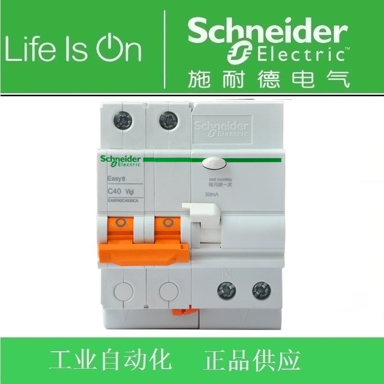 [สินค้าแท้] Schneider E9 Leakage Switch EA9R 2P C6A Class A/EA9RN2C630CA