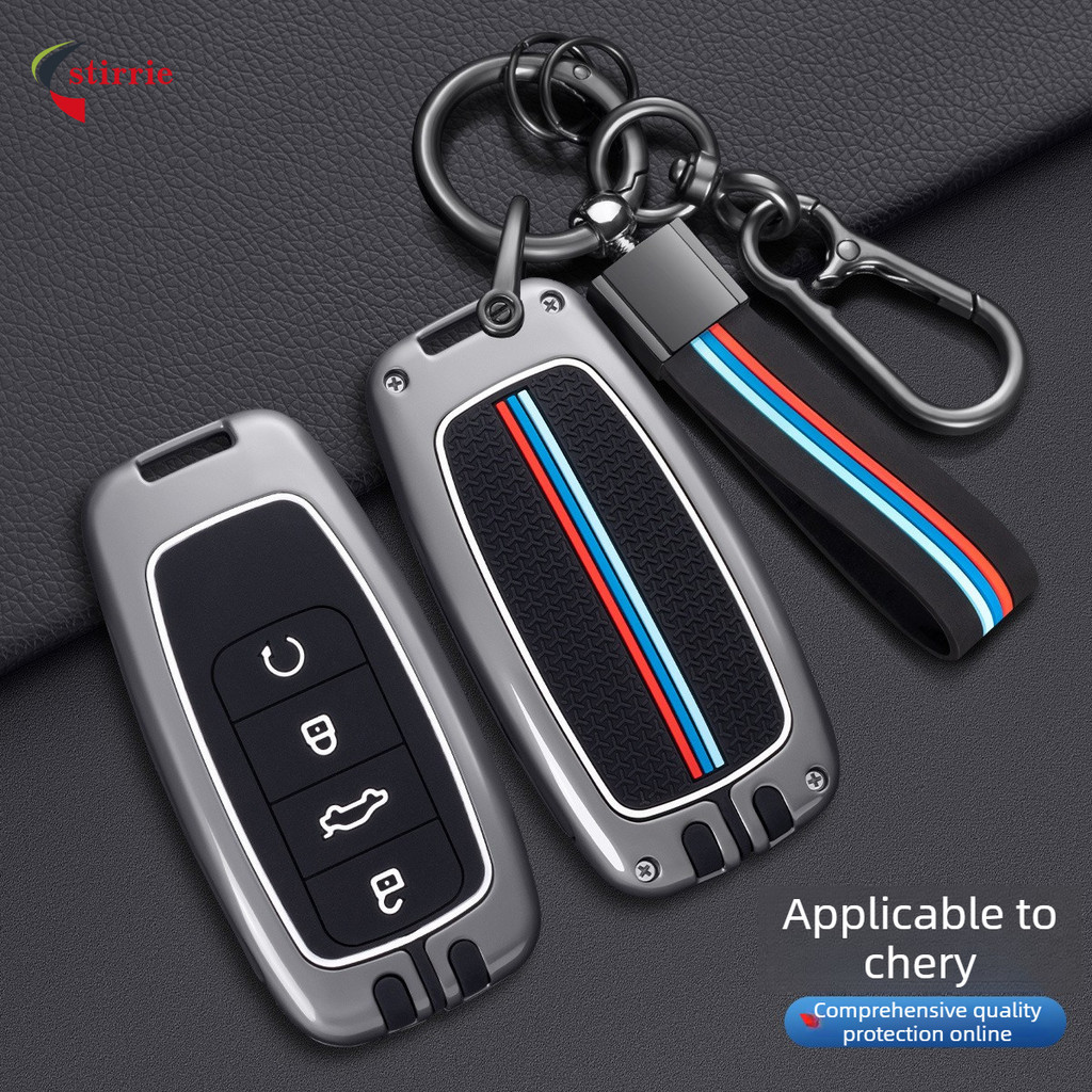 Zine Alloy อุปกรณ์เสริมสมาร์ทคีย์เหมาะสําหรับ Chery C5 ev/Tiggo 8pro/Tiggo 7pro/OModa 5/OMDA E5/Tigg
