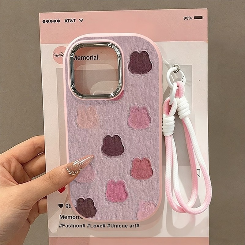 RIRI CASE+สร้อยข้อมือ OPPO A15 A16 A17 A312020 A37 A38 A3PRO5G A5 A532020 A57 A58 A59 A59 A60 A7 A74
