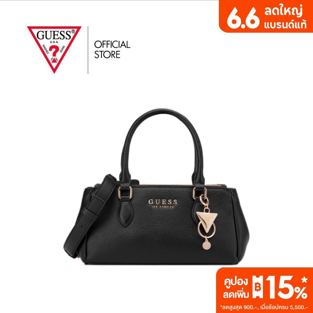 GUESS กระเป๋า รุ่น PA374106 CLAUDIA SATCHEL สีดำ