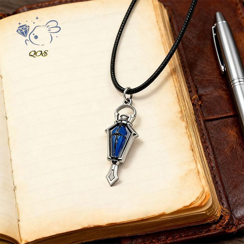 [QOE] Genshin Impact Lightkeepers Flins คอสเพลย์จี้อะนิเมะ Kyryll Chudomirovich Flins โลหะ DIY Nelac