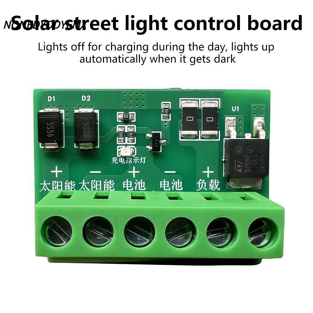 NONGYODYEMX 1 ชิ้น Street Light Board, 10A DC 6-45V Control Circuit Board, อัตโนมัติเต็มรูปแบบบน LED Controller Board