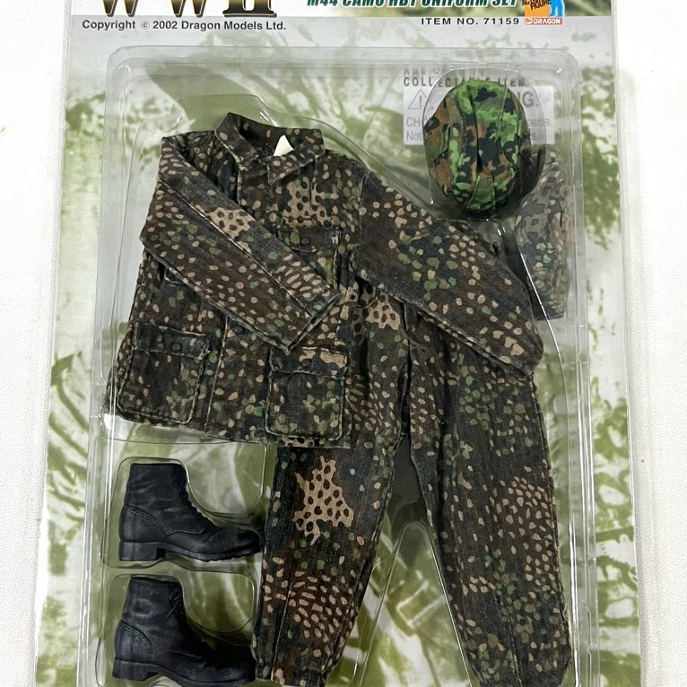 M44 Camouflage HBT Uniform (Fashion Doll)