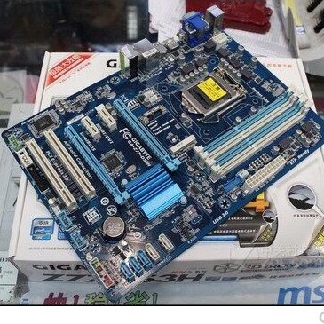 Gigabyte/Gigabyte Z77-DS3H 1155 พินรองรับเมนบอร์ด USB3.0 SATA3.0 Z77