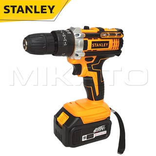 STANLEY เครื่องเจียร์ไร้สาย+สว่านแบตไร้สาย+บล็อกแบตไร้สาย+สว่านโรตารี่รุ่น 299V [ แบต 10 CELL เต็ม ] พร้อมแท่นชาร์จ