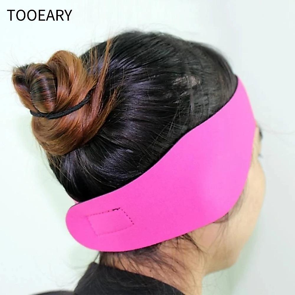 TAINAKARITSU วงผมว่ายน้ํา, ที่คาดผมดําน้ํา Neoprene หลายสี, กีฬาทางน้ําแบบปลั๊กอุดหูแบบนุ่มกันน้ําแบบปรับได้