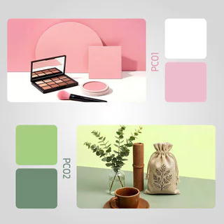 ฉากกระดานถ่ายรูปสินค้า 40x40cm 1แผ่น2สี ถ่ายรูปสินค้า ขนม อาหาร กันน้ำ เช็ดทำความสะอาดได้ แถมฟรีคลิปล็อค