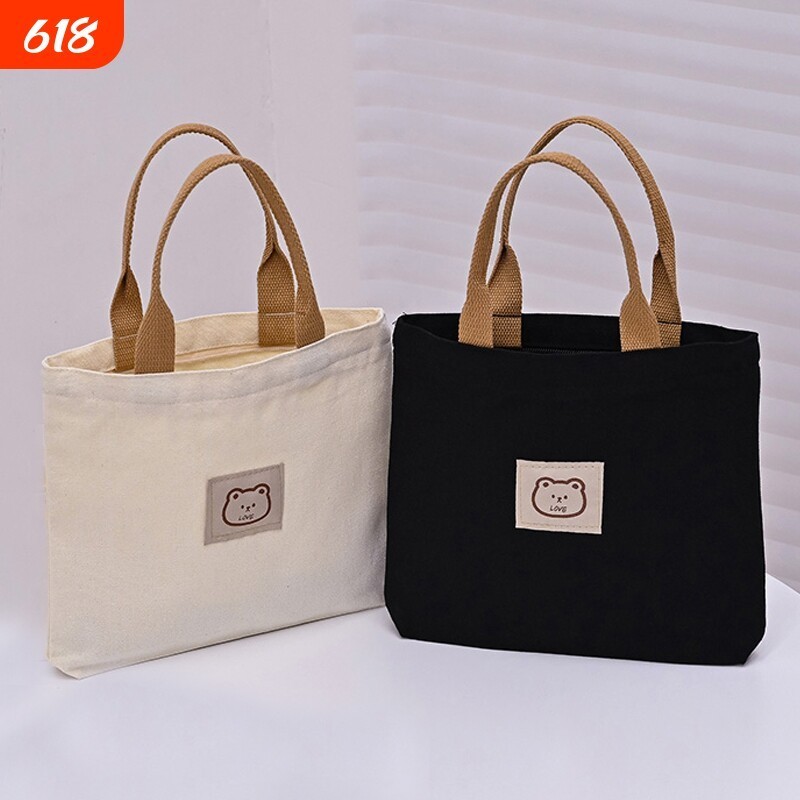 bester brand กระเป๋ กระเป๋าที่ดีที่สุด Classic handbag 2024 นักเรียนทํางานพร็อพตรวจสอบกระเป๋าผ้าใบ