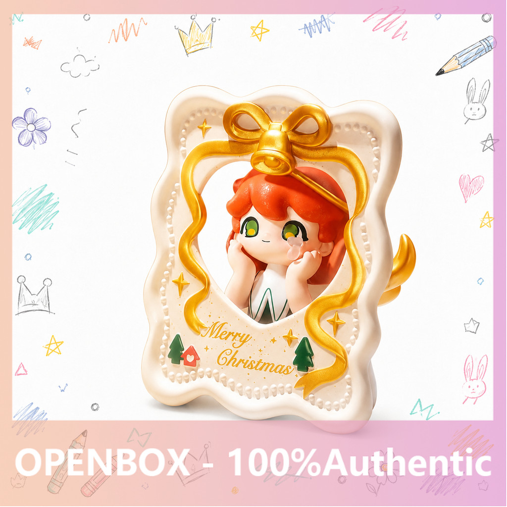 [secret] POPMART AZURA Warm Winter Christmas Series Mystery Box ของขวัญของแท้