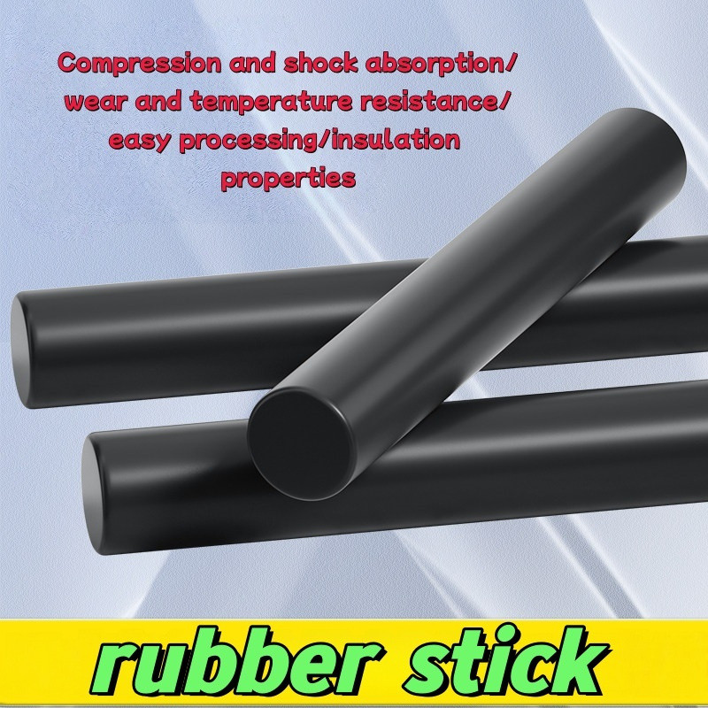 Rubber Round Bar Rubber Solid Bar ยางไนไตรล์ทนน้ํามัน (NBR)