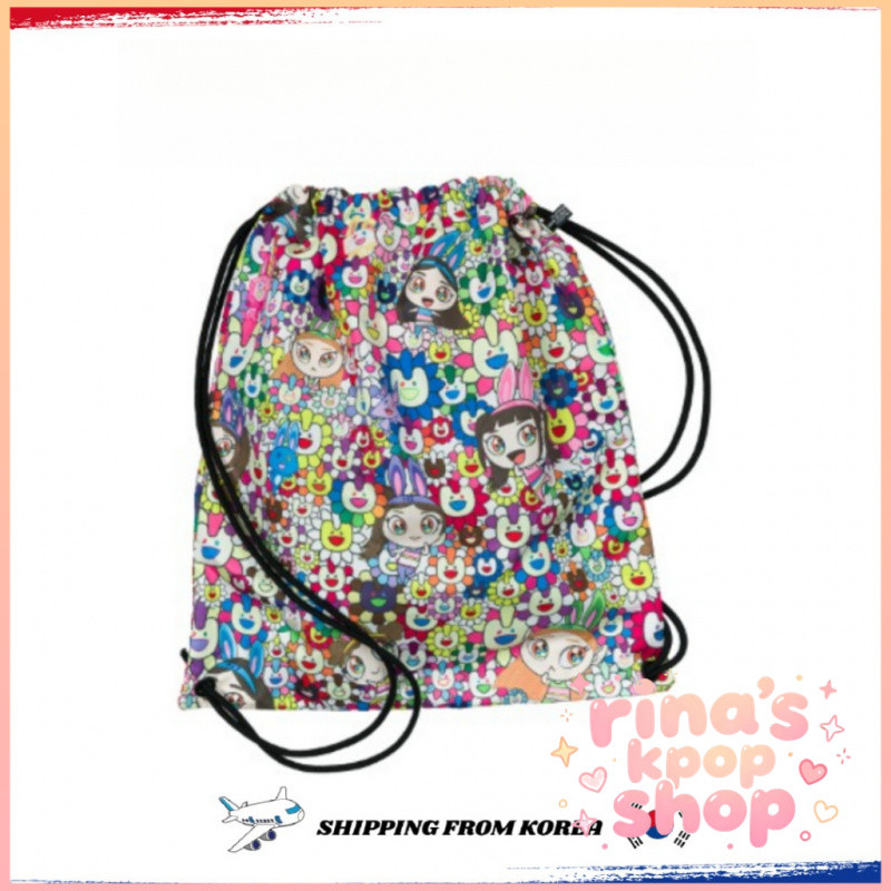 NEWJEANS - [ SUPERNATURAL ] NJ X MURAKAMI DRAWSTRING BAG Ver