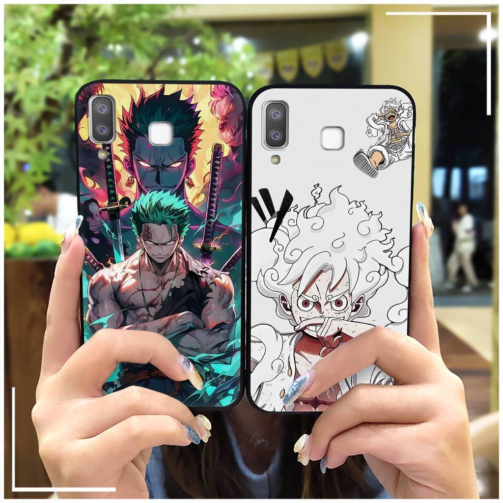 ผู้ชายผู้หญิงอะนิเมะ Samsung Galaxy A9 Star/A8 Star/SM-G8850 เคสโทรศัพท์ Texture Youth รวมทุกอย่างขอ