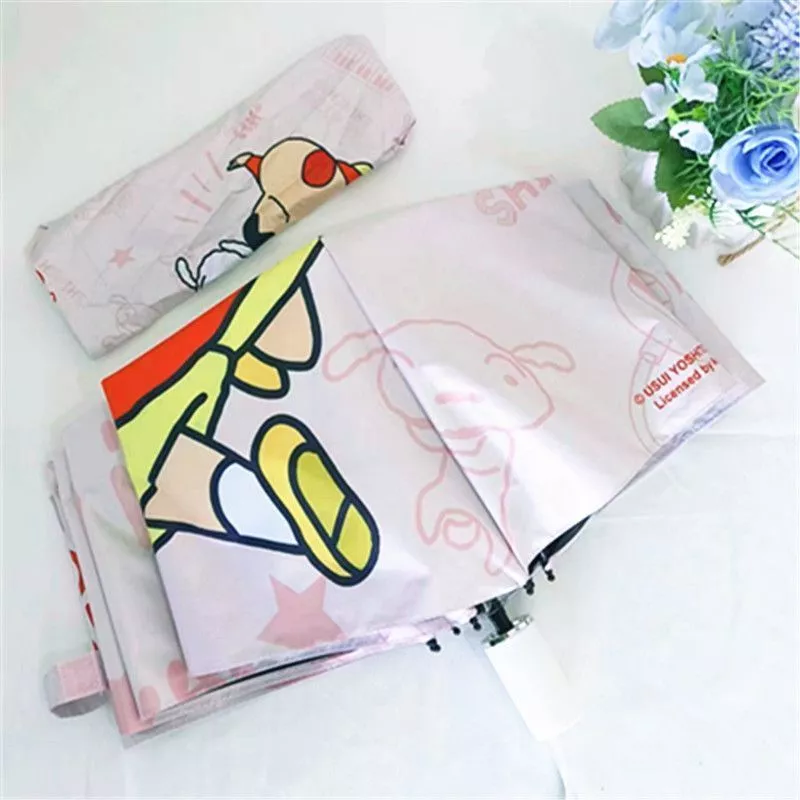 ร่มพับ Crayon Shin-chan กันแดด กันฝน กันUV thumbnail 7