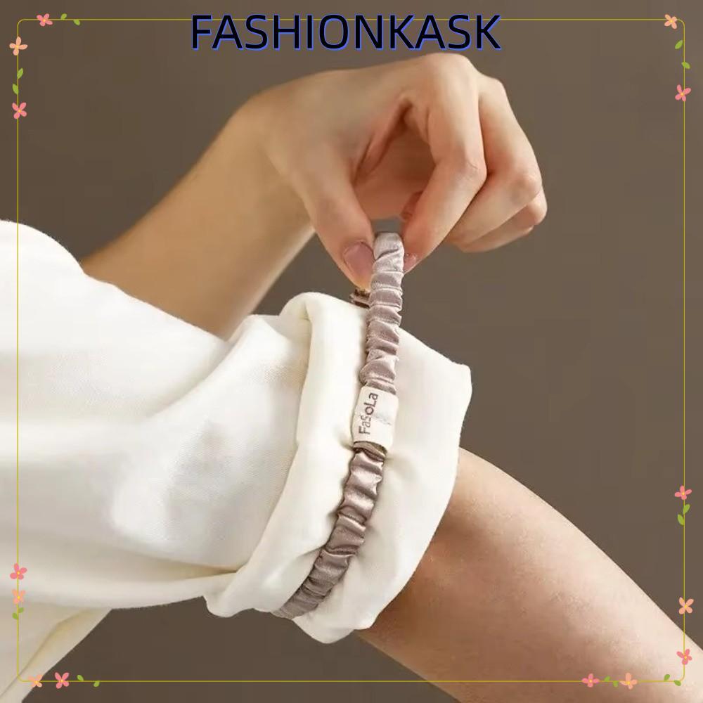 IFASHIONKA Cuff Arm Ring, Anti-slip Elastic Suit Sleeve Holder, Headband กระชับ Cuff Strap Shirt Cuf