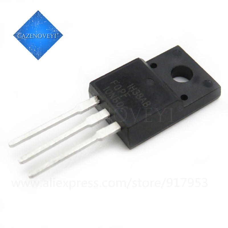 10 ชิ้น FQPF10N60C FQPF10N60 10N60C 10N60 TO-220F ชิป