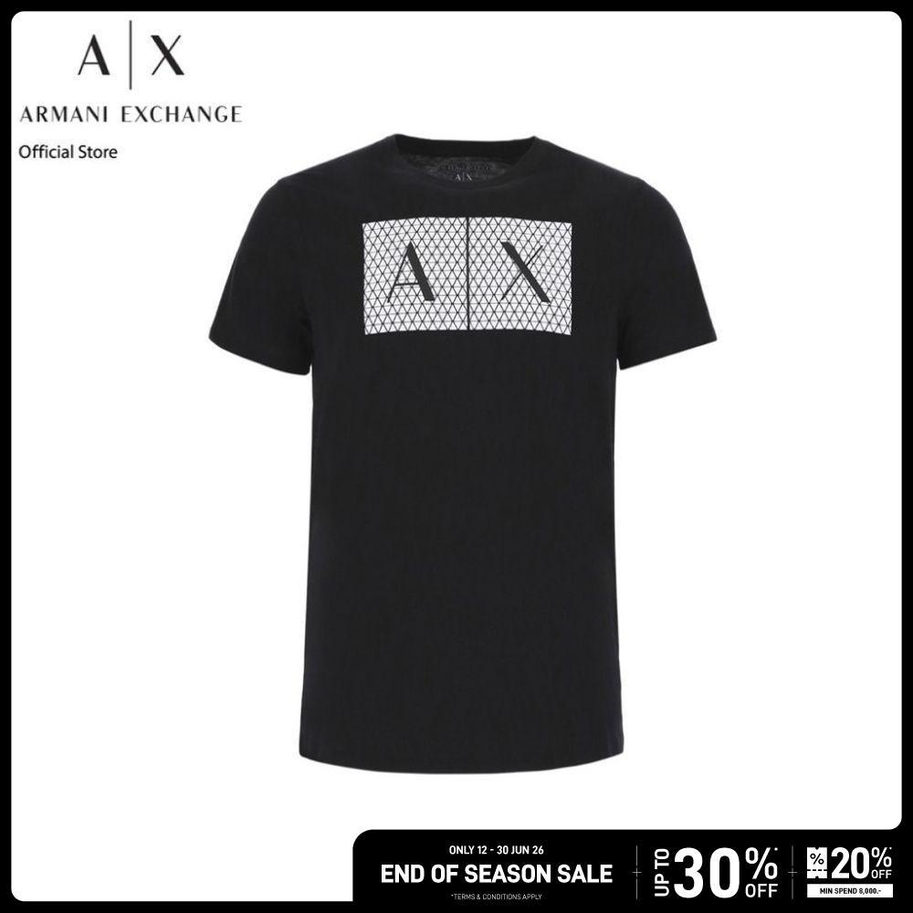 Armani Exchange เสื้อยืดผู้ชาย รุ่น 8NZTCK-Z8H4Z-1200 - สีดำ