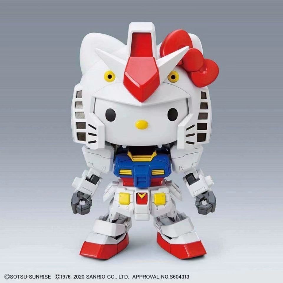 Hello Kitty RX-78-2 SD Assembly Model Kit