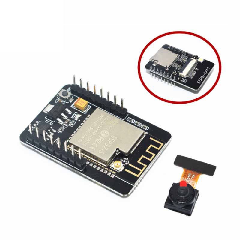 ESP32-CAM WiFi + โมดูลบลูทูธโมดูลกล้องบอร์ดพัฒนา ESP32 พร้อมโมดูลกล้อง OV2640 2MP สําหรับ Arduino