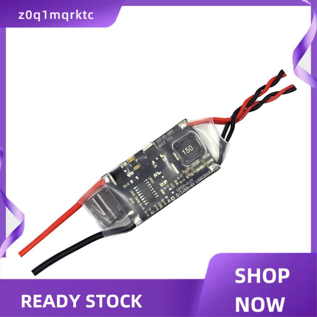 z0q1mqrktc 15A 3-12S FPV Receiver แหล่งจ่ายไฟตัวควบคุมแรงดันไฟฟ้าภายนอก BEC (UBEC) 5V Step-Down Regu