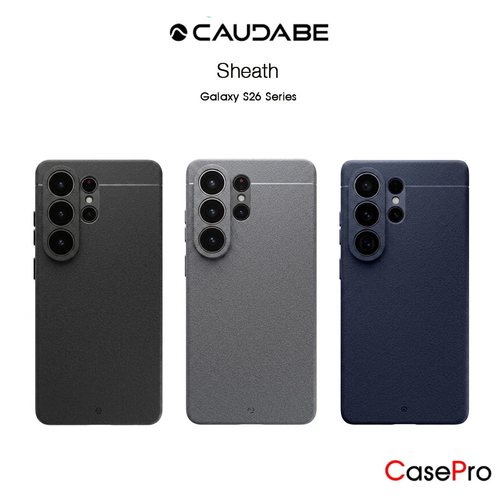 CAUDABE Sheath เคสกันกระแทกระดับ4.6เมตรเกรดพรีเมี่ยม  เคสสำหรับ Galaxy S26 Ultra (New)
