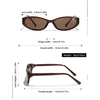 LOCHOY2K Cat Eye แว่นกันแดดกรอบเล็ก UV Protection ,ดีไซน์ไม่ซ้ําใคร,เสน่ห์อินฟินิตี้,หน้าเทรนด์,ซันไชน์ฤดูร้อน