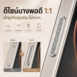 ฝาครบคุมกันรอยปุ่มกล้อง กากเพรช กันรอยขีดข่วน CAMERA Control Protection สำหรับ IPHONE16PRO 16PLUS 16promax 17 17PROMAX