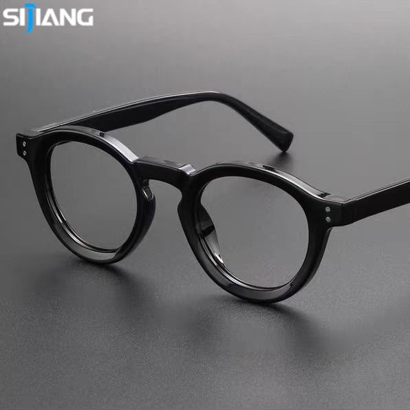 XIJIANG แว่นตาแฟชั่นเกาหลี Retro Anti Blue Light ป้องกันรังสี Cat Eye รุ่น