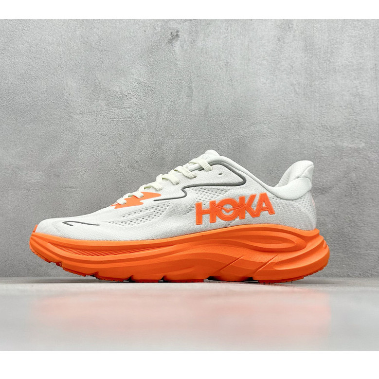 HOKA ONE ONE Clifton 10 รองเท้ากีฬารองเท้าวิ่งชายและหญิงรองเท้ากีฬา VX4E